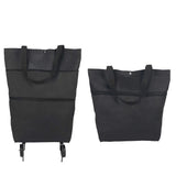 Spring Sale - Reusable Folding Shopping Bag With Foldable Wheels for Shopping or Groceries