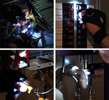 Fingerless Glove LED Flashlight