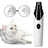 Electric Dog Nail Grooming Trimmer - Rechargeable