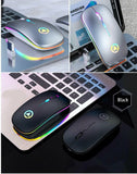 2.4GHz Wireless Mouse With RGB Lights And USB Rechargeable  | >>Cyber Monday Deal<<