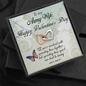 Two locked Hearts Valentine's Day gift for your Army Wife