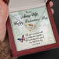Two locked Hearts Valentine's Day gift for your Army Wife