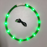 LED Night Safety Dog Collar With USB Recharging