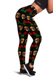 leggings - Roses and Skulls Leggings