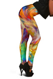 leggings - PAINTED SWIRL Leggings