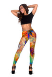 leggings - PAINTED SWIRL Leggings