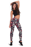 leggings - sugar Skull leggings
