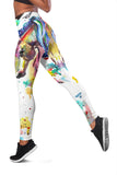 leggings - Watercolor / Horse Leggings
