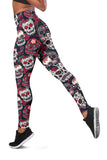 leggings - sugar Skull leggings