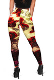 Leggings - Floral Embossed Roses Leggings