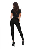 Leggings - Black Sable Lava Infused Leggings