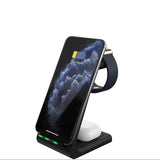 3 in 1 Wireless Charging dock For iPhone 12, 11, XS, X QI, Apple Watch 6, 5, 4 , and Airpods pro