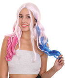 Pink and Blue Adult Women HPO Synthetic