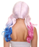 Pink and Blue Adult Women HPO Synthetic