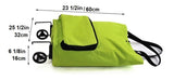 Spring Sale - Reusable Folding Shopping Bag With Foldable Wheels for Shopping or Groceries
