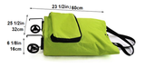Reusable Folding Shopping Bag With Foldable Wheels for Shopping or Groceries