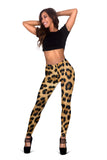leggings - Leopard Fur Print Leggings