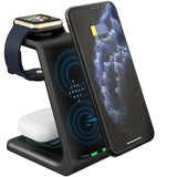 3 in 1 Wireless Charging dock For iPhone 12, 11, XS, X QI, Apple Watch 6, 5, 4 , and Airpods pro